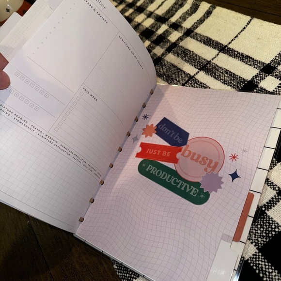 The Happy Planner NEW Never Used Organization Planner and To Do Book - Picture 7 of 10